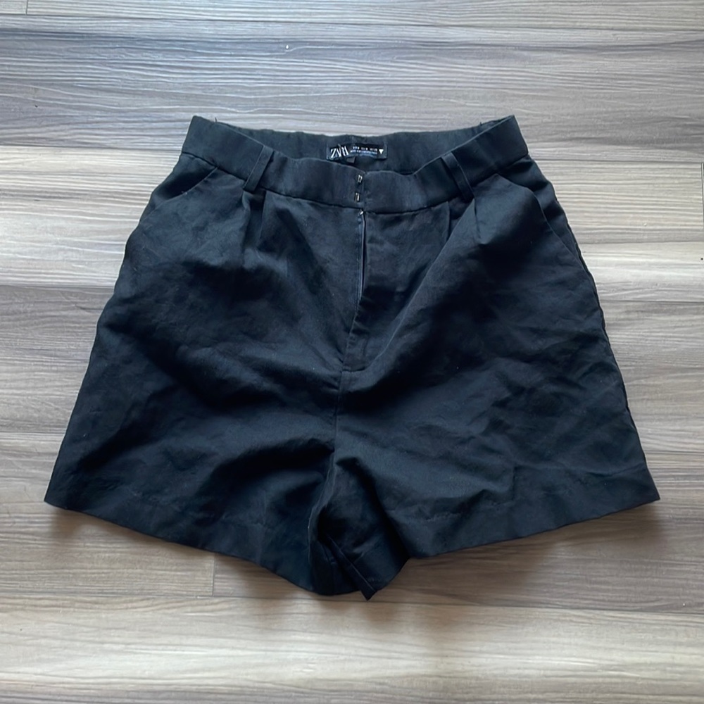 NWT Zara linen shorts